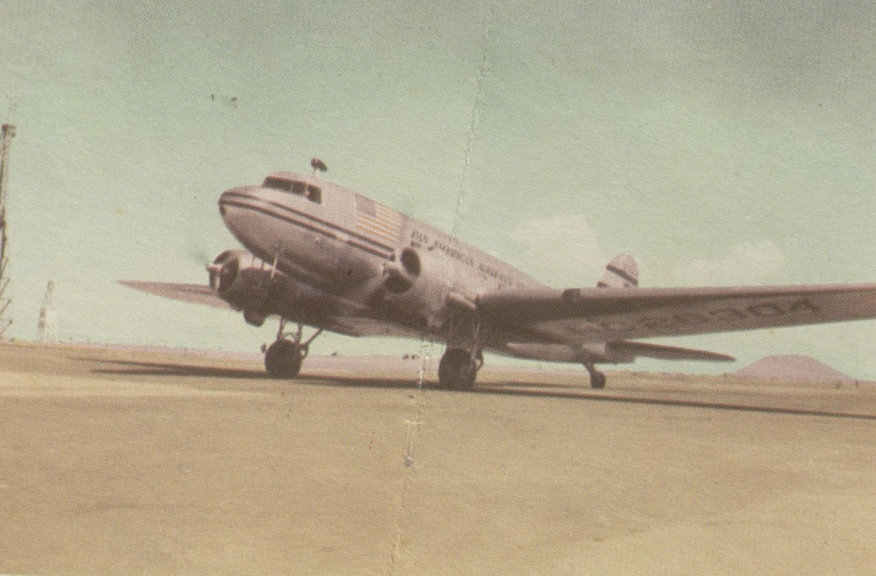 A color shot of a DC 3.
